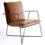 Sjoerd Easy Chair: Luxurious Comfort & Style. 3D model small image 1