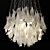 Elegant Glass Pendant Light 3D model small image 2