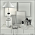 Elegant Sigma L2 Decor Set 3D model small image 3