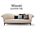 Modern Minotti Giannutri Sofa 3D model small image 1
