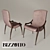 Elegant Symphony Art. 6043 Chairs 3D model small image 1