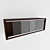 Vintage Soviet Style Hanging Shelf 3D model small image 1