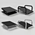 ErgoRest Footrest: Comfort for Your Feet 3D model small image 1