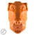 Adorable Fox Terrier Head Sculpture 3D model small image 2