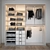 Mebelux Netto Wardrobe 240-60-250 3D model small image 3