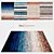 Luxurious Long Pile Carpets | Area Rug Set 3D model small image 1