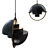 Gubi Multi-Lite Pendant: Timeless Elegance 3D model small image 2