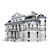 Elegant Heritage Facade 3D model small image 1