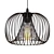 Elegant Amara Vinti Pendant Light 3D model small image 2