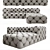 Contemporary Soho Sofa Set 3D model small image 2
