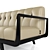 Custom Capitol Sofa 3D model small image 3