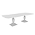 Sleek Haven Dining Table 3D model small image 3