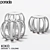 Elegant Porada Kiko Chair 3D model small image 2
