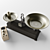 Vintage Weight Scale Kit 3D model small image 2