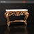 Elegant Silik Console 3D model small image 1