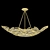 Elegant Marquise Chandelier: 849640-21 3D model small image 1