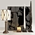 Elegant Décor Set: Alyson Lamp, Coffee Bean Candle, Marble & Volcanic Stone Stand 3D model small image 1