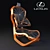 Luxury Kinetic Chair: Inspired by Lexus 3D model small image 1