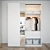 Mebelux Legerro Wardrobe: Stylish Storage Solution 3D model small image 1