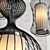 Modern Imperatrice Chandelier: Elegant Lighting Fixture 3D model small image 2