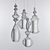 Modern Imperatrice Chandelier: Elegant Lighting Fixture 3D model small image 3