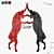 Sleek Storage Solution: Fausto Wall Organizer 3D model small image 1
