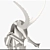 Sleek Storage Solution: Fausto Wall Organizer 3D model small image 3