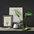 Contemporary Graphic Decor Set 3D model small image 1