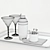 Elegant Cocktail Mixology Set 3D model small image 2
