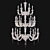 Julienne Clear Crystal Chandelier 3D model small image 2