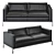 Sleek De Sede DS 4 Sofa 3D model small image 1
