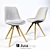 Ralf Chair: Compact and Comfortable 3D model small image 1