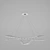 Elegant Elio Chandelier 3D model small image 3