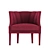 Elegant Begonia Armchair: Stylish Comfort 3D model small image 2