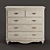 Rustic Charm Chest: 5-Drawer Country Romance 3D model small image 1