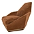 Luxury Aoyama X 655 Chair 3D model small image 2