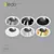 Pro LED Round Spotlight: SKILL SRA 125 3D model small image 3