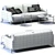 Ditre Italia ELLIOT 3-Seater Sofa: Modern Elegance in Every Detail 3D model small image 3