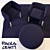 Elsie, Otto, Taiki by Paola Lenti: Complete Cozy Collection 3D model small image 2