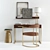 Pottery Barn Fitz: Stylish Desk Set 3D model small image 2