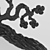 Wisteria Mirror: Exquisite Reflection 3D model small image 2