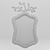 Wisteria Mirror: Exquisite Reflection 3D model small image 3