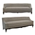 Opera Margherita Sofa 3D model small image 1