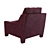 Opera Contemporary Rosalie Armchair 3D model small image 2