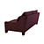 Sleek Opera Contemporary Rosalie Sofa 3D model small image 2