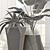 Sleek Epoxia Planters: Modern & Versatile 3D model small image 2