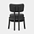 Elegant BB0 Chair by Slava Balbek 3D model small image 3