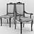 Elegant Lorena Chair: Seven Sedie 3D model small image 2