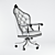Elegant Vera Armchair by Seven Sedie 3D model small image 2