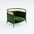 Sleek and Modern - Targa Chair 3D model small image 3